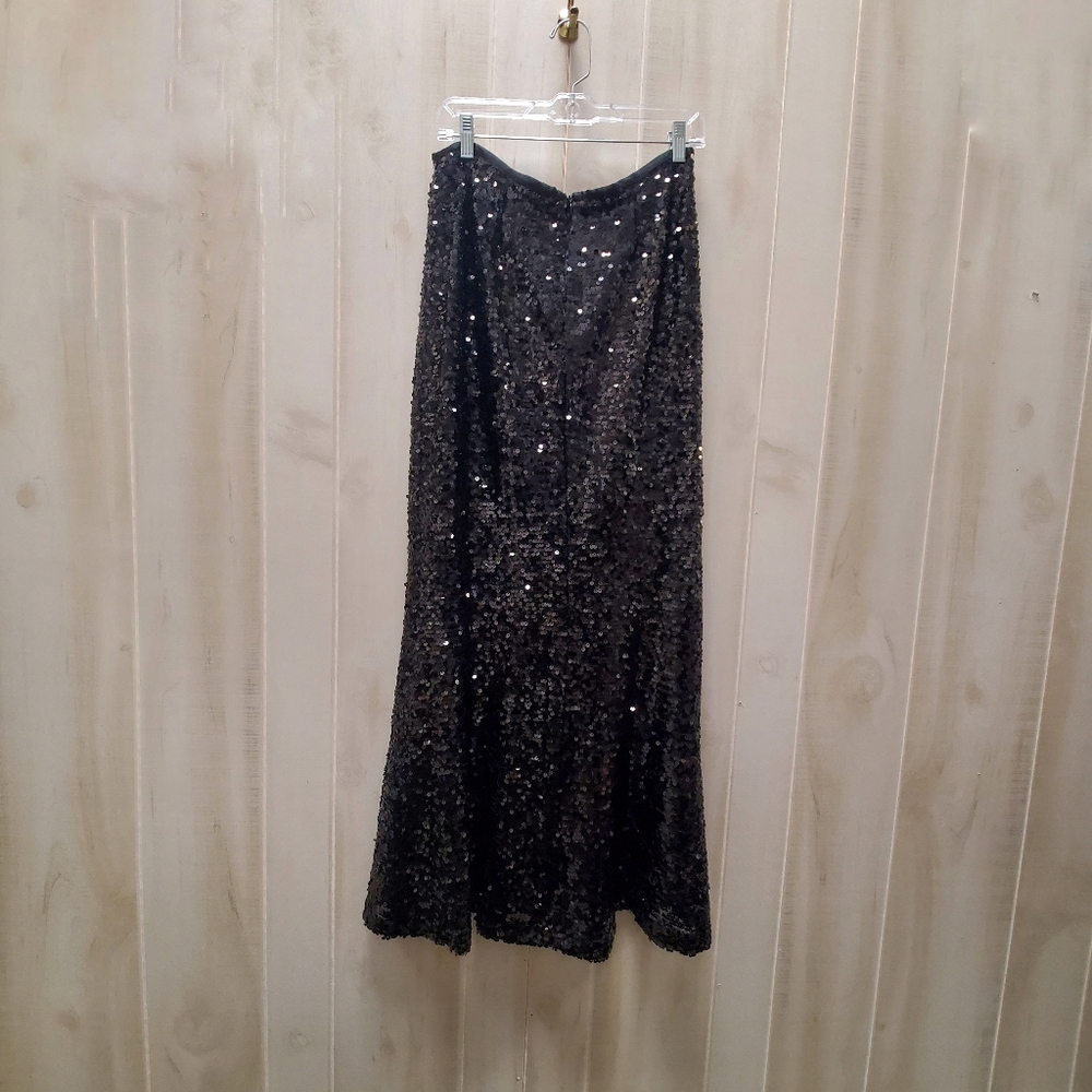 Calvin Klein Sequin Maxi Skirt Size 10 -Like NEW - Picture 13 of 14